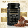 Image of 2 PACK High Flavanol Cocoa Powder – 1200mg Flavanols & Flavonoids per Serving – 10X Concentrated Cocoa Extract with 600mg Epicatechin – Premium Dark Cocoa Nutrition for Daily Use