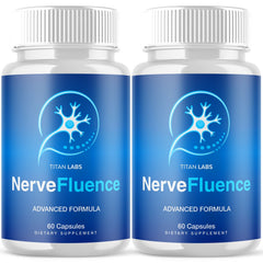 (2 Pack) NerveFluence Nootropic Nerve Support Supplement Nerve Fluence 120 Capsules