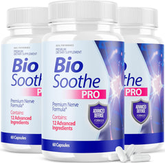 (3 Pack) Biosoothe Pro Supplement (180 Capsules)