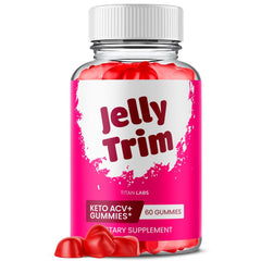 (1 Pack) Jelly Trim ACV Gummys 1000MG Advanced Jelly Trim Supplement 60 Gummies