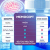 Image of (2 Pack) Memocept Nootropic Natural Formula Brain Supplement Memo Cept 120 Caps