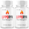 Image of (2 Pack) Lipporyn Pills Advanced Energy & Fitness Formula Lippo Ryn 120 Capsules