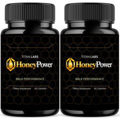 Honey Power Advanced Male Health Support Formula HoneyPower Vitamin 120 Capsules