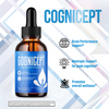 Image of (5 Pack) Cognicept Nootropic Brain Health Support Drops Cogni Cept 150 Servings