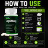 Image of CogniMary Nootropic Natural Brain Health Support Formula Cogni Mary 180 Capsules