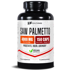 Healthfare Saw Palmetto Extract 4000mg | 150 Veg Capsules