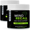 Image of Mind Recall Powder Advanced Natural Brain Support Formula MindRecall 60 Servings