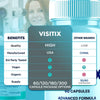 Image of (1 Pack) Visitix Vision Pills Support Healthy Eye Function Visi Tix 60 Capsules