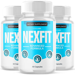 (3 Pack) NexFit Advanced Energy & Fitness Support Formula Nex Fit 180 Capsules