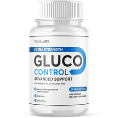 (1 Pack) Gluco Control Advanced Blood Support Formula GlucoControl 60 Capules