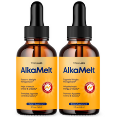 AlkaMelt Drops Advanced Natural Health & Fitness Support Alka Melt 60 Servings