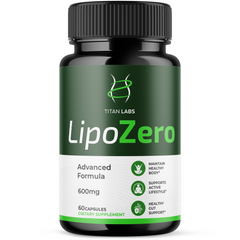 (1 Pack) LipoZero Advanced Energy & Fitness Support Formula Lipo Zero 60 Capsules