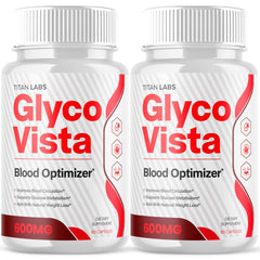 (2 Pack) Glyco Vista Advanced Blood Health Support Formula GlycoVista 120 Capsules