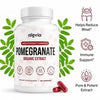 Image of 3 Pack - Alevia Pomegranate Capsules 60ct Organic Extract Antioxidant-US