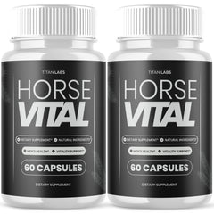 (2 Pack) Horse Vital Advanced Male Health Support Formula HorseVital 120 Capsules