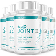 (5 Pack) AMP Joint 10 Advanced Joints and Mobilty Support Formula AMPJoint10 300 Capsules