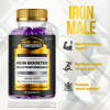 Image of Iron Male Confidence Men's, Iron Booster Gummies Advanced Supplement 60 Gummies