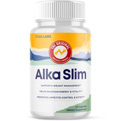 (1 Pack) AlkaSlim Advanced Energy & Fitness Support Formula Alka Slim 60 Capsules