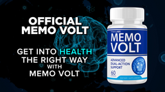 Memo Volt Nootropic Natural Brain Health Support Supplement MemoVolt 180 Capsule