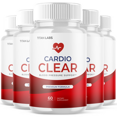 (5 Pack) Cardio Clear Advanced Blood Health Support Supplement CardioClear 300 Capsules