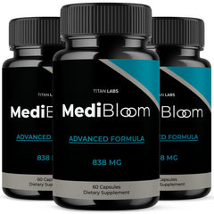 MediBloom Advanced Male Health Support Formula Medi Bloom Vitamin 180 Capsules