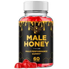 (1 Pack) Male Honey Gummys Advanced Male Support Supplement MaleHoney 60 Gummies