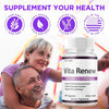 Image of (2 Pack) Vita Renew Advanced Energy & Fitness Support Formula VitaRenew 120 Capsules