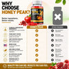Image of (3 Pack) Honey Peak Gelatin ACV Gummys 1000MG HoneyPeak Supplement 180 Gummies