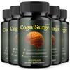 Image of (5 Pack) CogniSurge Nootropic All Natural Formula Brain Supplement 300 Capsules