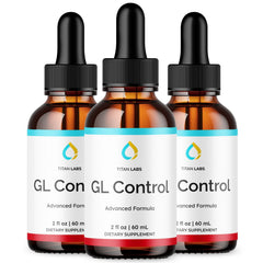 (3 Pack) GL Control Blood Health Support Drops GLControl Supplement 90 Servings