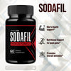 Image of Sodafil Advanced Male Health Support Formula Soda Fil Supplement 120 Capsules