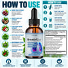 Image of BreathiZen Drops Advanced Lungs Health Support Formula Breathi Zen 90 Servings