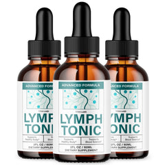 (3 Pack) Lymph Tonic Drops Blood Health Support Formula LymphTonic 90 Servings