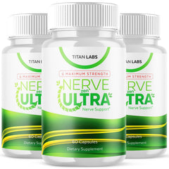 (3 Pack) Nerve Zen Ultra Nootropic Natural Brain Supplement NerveZen 180 Capsule