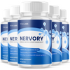 Image of (5 Pack) Nervory Nootropic Natural Nerve Support Formula Nerv Ory 300 Capsules