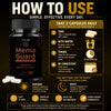 Image of Memo Guard Nootropic Natural Brain Health Support Formula MemoGuard 120 Capsules