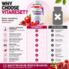 Image of (5 Pack) VitaReset ACV Gummys 1000MG Advanced Vita Reset Supplement 300 Gummies