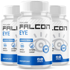(3 Pack) Falcon Eye Support Healthy Eye Vision & Function FalconEye 180 Capsules