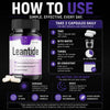 Image of (1 Pack) Leantide Advanced Energy & Fitness Support Formula Lean Tide 60 Capsules