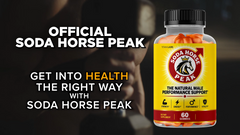 Soda Horse Peak ACV Gummy Advanced Male Health Support SodaHorsePeak 60 Gummies