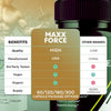 Image of (3 Pack) Maxx Force Advanced Male Health Support Formula MaxxForce 180 Capsules