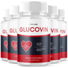 Image of (5 Pack) Glucovin Advanced Blood Health Support Formula Gluco Vin 300 Capsules