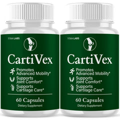 CartiVex Advanced Joints and Mobility Support Supplement Carti Vex 120 Capsules