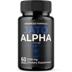 (1 Pack) Jato Alpha Advanced Male Health Support Formula JatoAlpha 60 Capsules