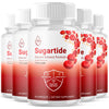 Image of (5 Pack) Sugartide Advanced Blood Health Support Formula Sugar Tide 300 Capsules