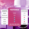 Image of (3 Pack) Testorex Advanced Male Health Support Supplement Testo Rex 180 Capsules