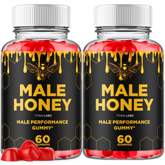 (2 Pack) Male Honey Gummy Advanced Male Support Supplement MaleHoney 120 Gummies