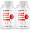 Image of (2 Pack) Health RX Advanced Blood Health Support Formula HealthRX 120 Capsules