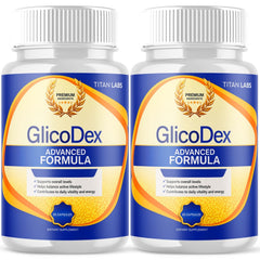 (2 Pack) GlicoDex Advanced Blood Health Support Formula Glico Dex 120 Capsules
