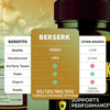 Image of Berserk Advanced Male Health Support Vitamin Supplement Ber Serk 300 Capsules